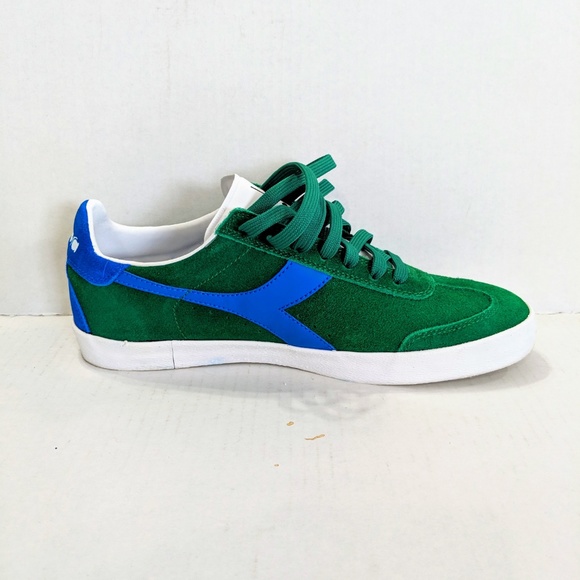 Diadora B. Original VLZ GREEN / BLUE *WORN ONCE* 9 - Picture 5 of 8